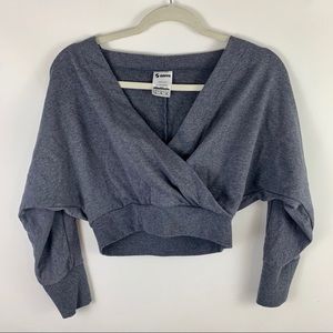 SOLD soffe sweatshirt  crop top